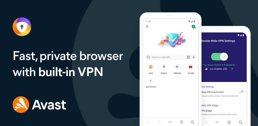 Avast Secure Browser Mod Apk (Premium Unlocked)