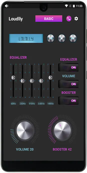Loudly – Louder Volume Amplifier &Amp; Speaker Booster Mod Apk