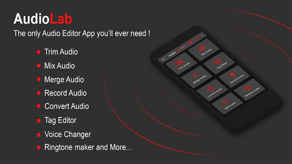 Audiolab Pro – Audio Editor Recorder &Amp; Ringtone Maker Mod Apk