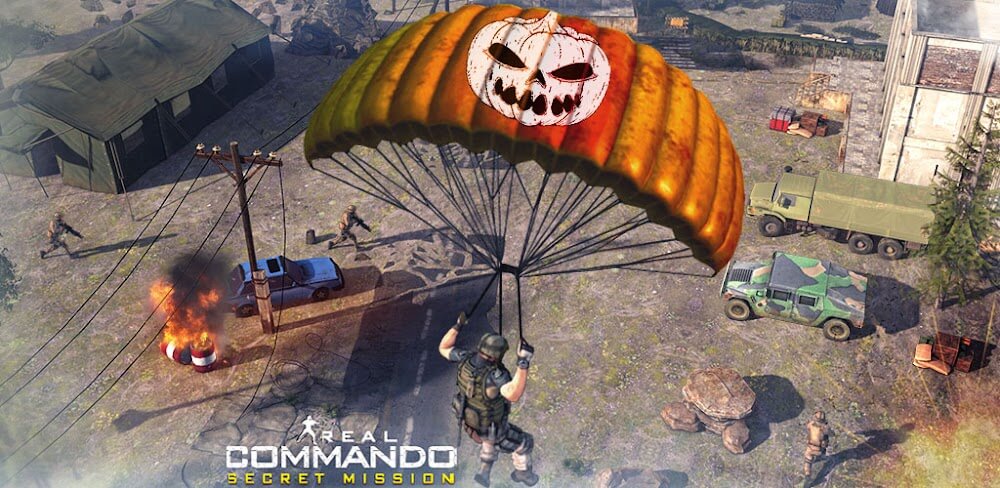 Real Commando Secret Mission Mod Apk (God Mode, Enemy Cant Attack)