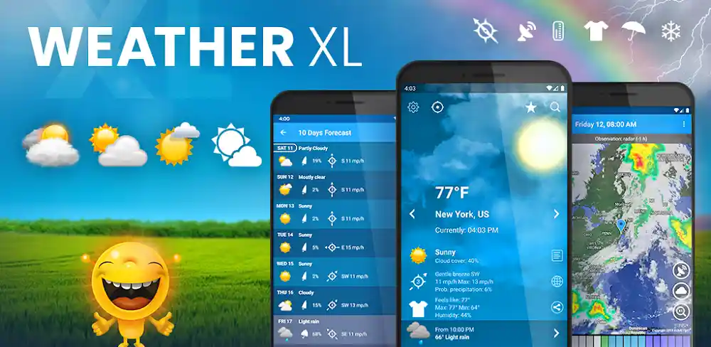 Weather Xl Pro Mod Apk (Premium Unlocked)