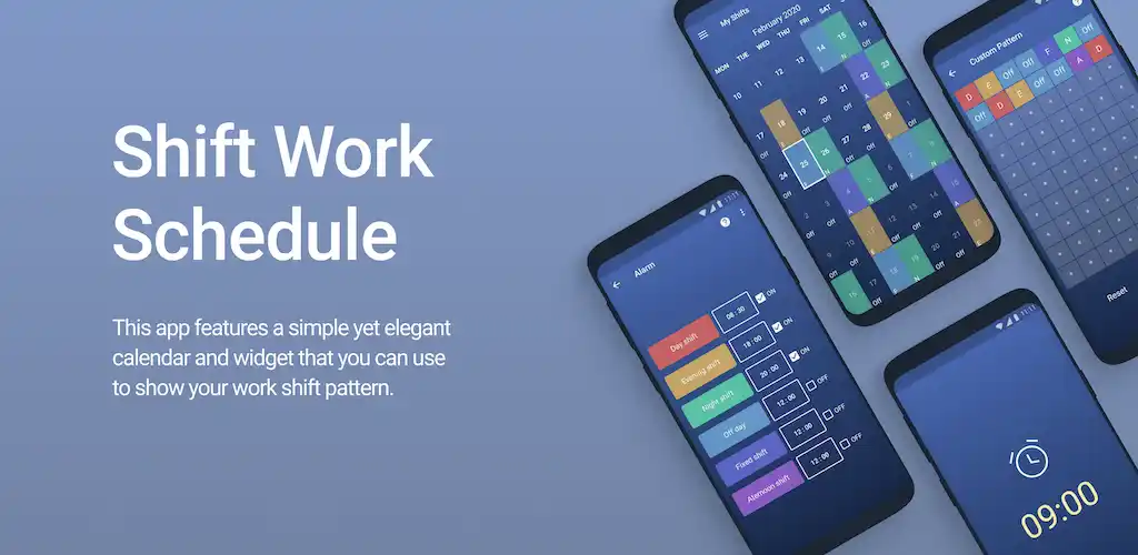 Shift Work Schedule Mod Apk (Premium Unlocked)
