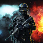 Black Commando Mod Apk (God Mode, Dumb Enemy)