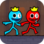 Red And Blue Stickman 2 Mod Apk (Unlimited Skin, Lives)