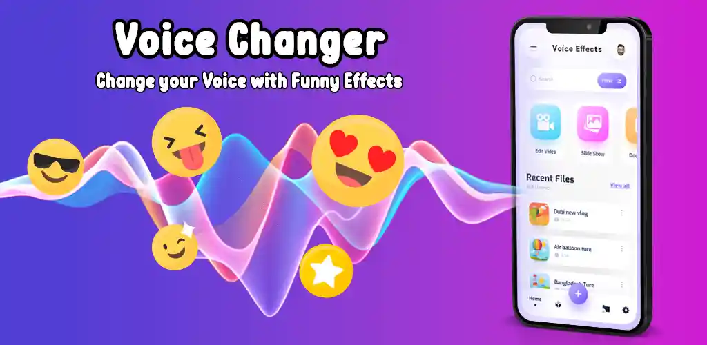 Voice Changer By Sound Effects Mod Apk (Pro Unlocked)