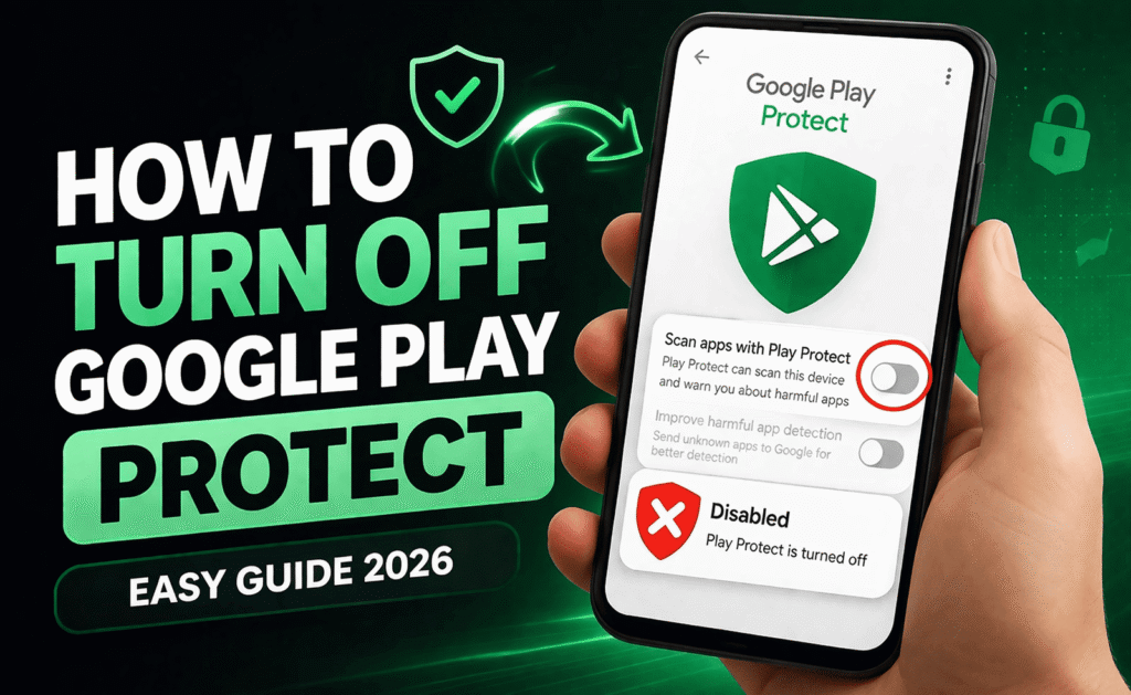 How to Turn Off Google Play Protect on Android (Disable Play Protect)